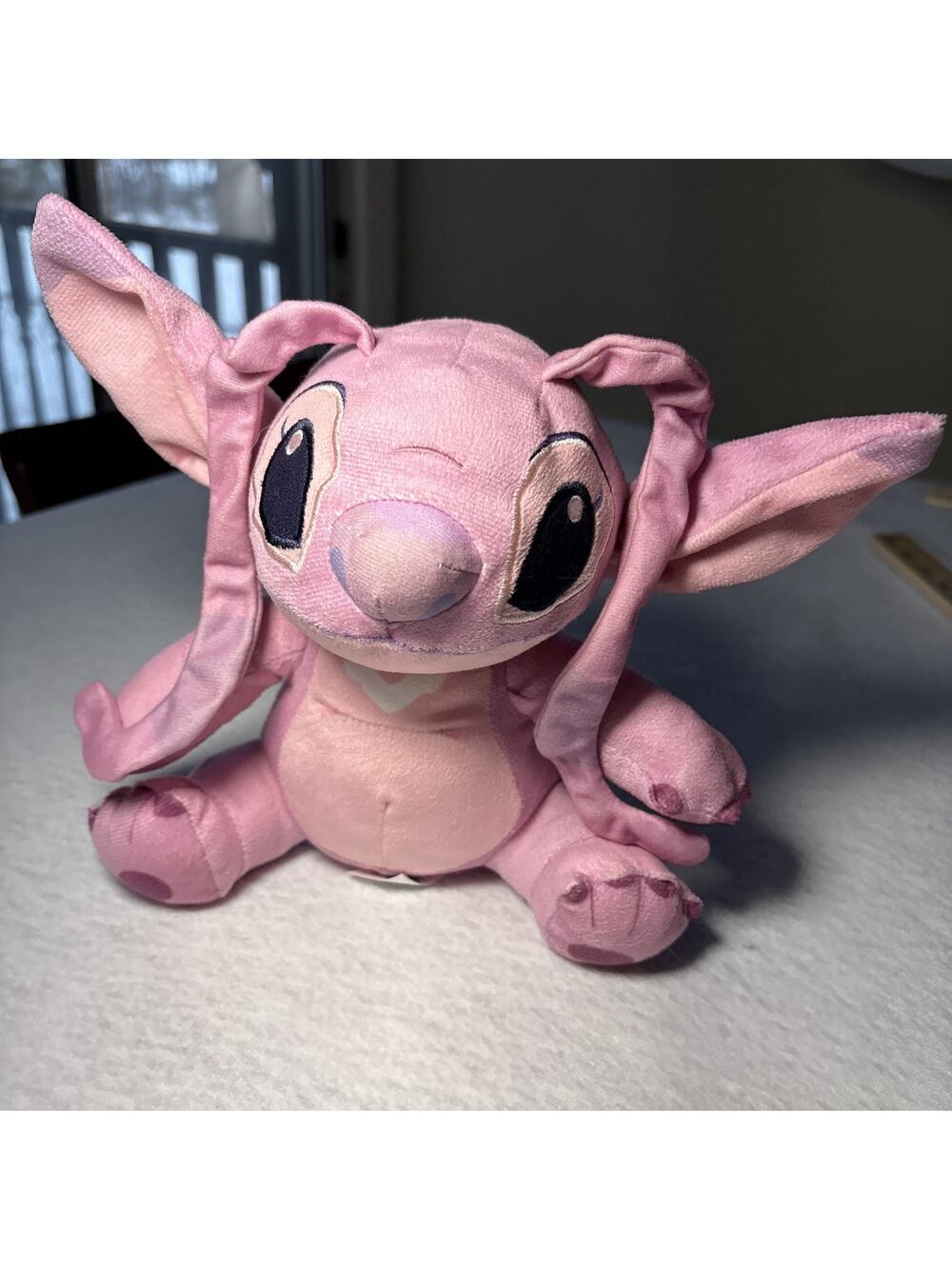 Disney Angel Plush Stuffed Animal 9" Toy Plushies Authentic Lilo And Stitch